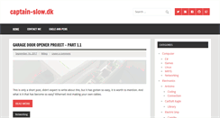 Desktop Screenshot of captain-slow.dk