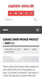 Mobile Screenshot of captain-slow.dk